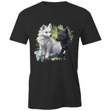 Two Wolves AS Colour - Classic Tee Ogo Merch