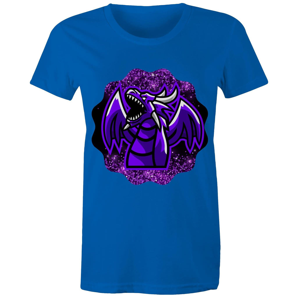 Shining Purple Dragon AS Colour Women's Maple Tee Ogo Merch