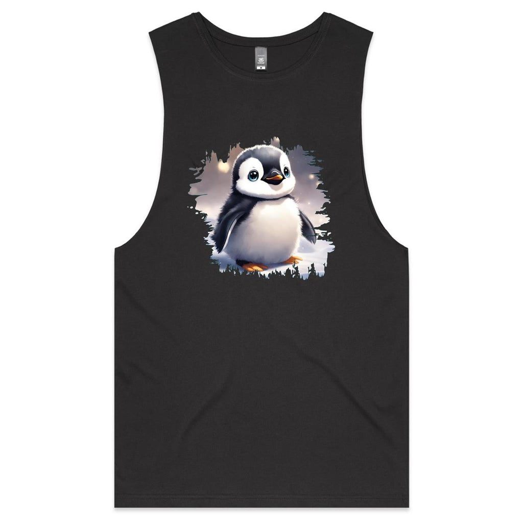 Penguin AS Colour Barnard Mens Tank Top Tee Ogo Merch