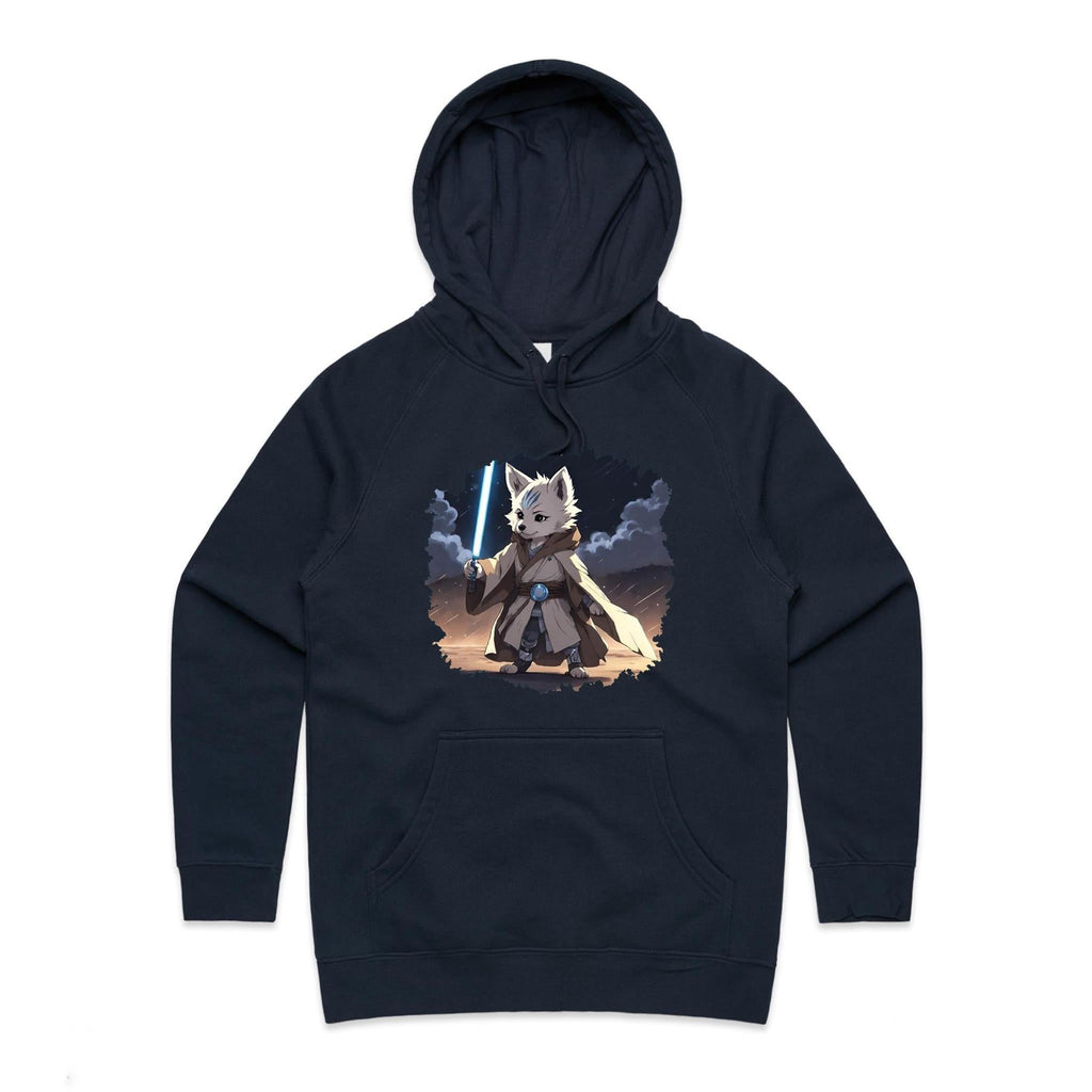 Wolf with Lightsaber AS Colour Women's Supply Hood Ogo Merch