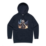 Wolf with Lightsaber AS Colour Women's Supply Hood Ogo Merch