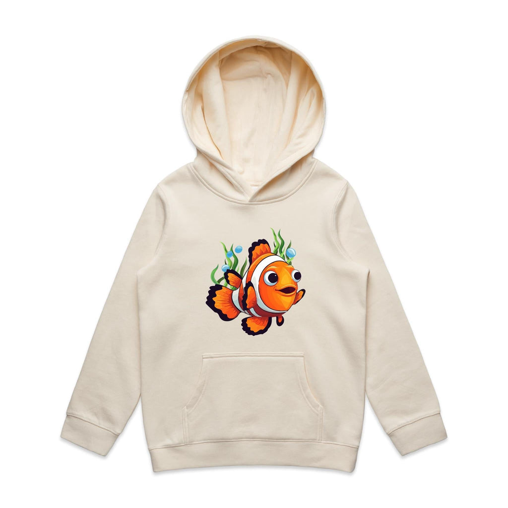 Clown Fish AS Colour - Youth Supply Hood Ogo Merch