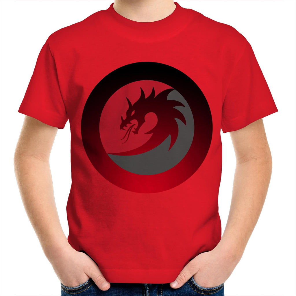 Dragon Shadow AS Colour Kids Youth TShirt Ogo Merch