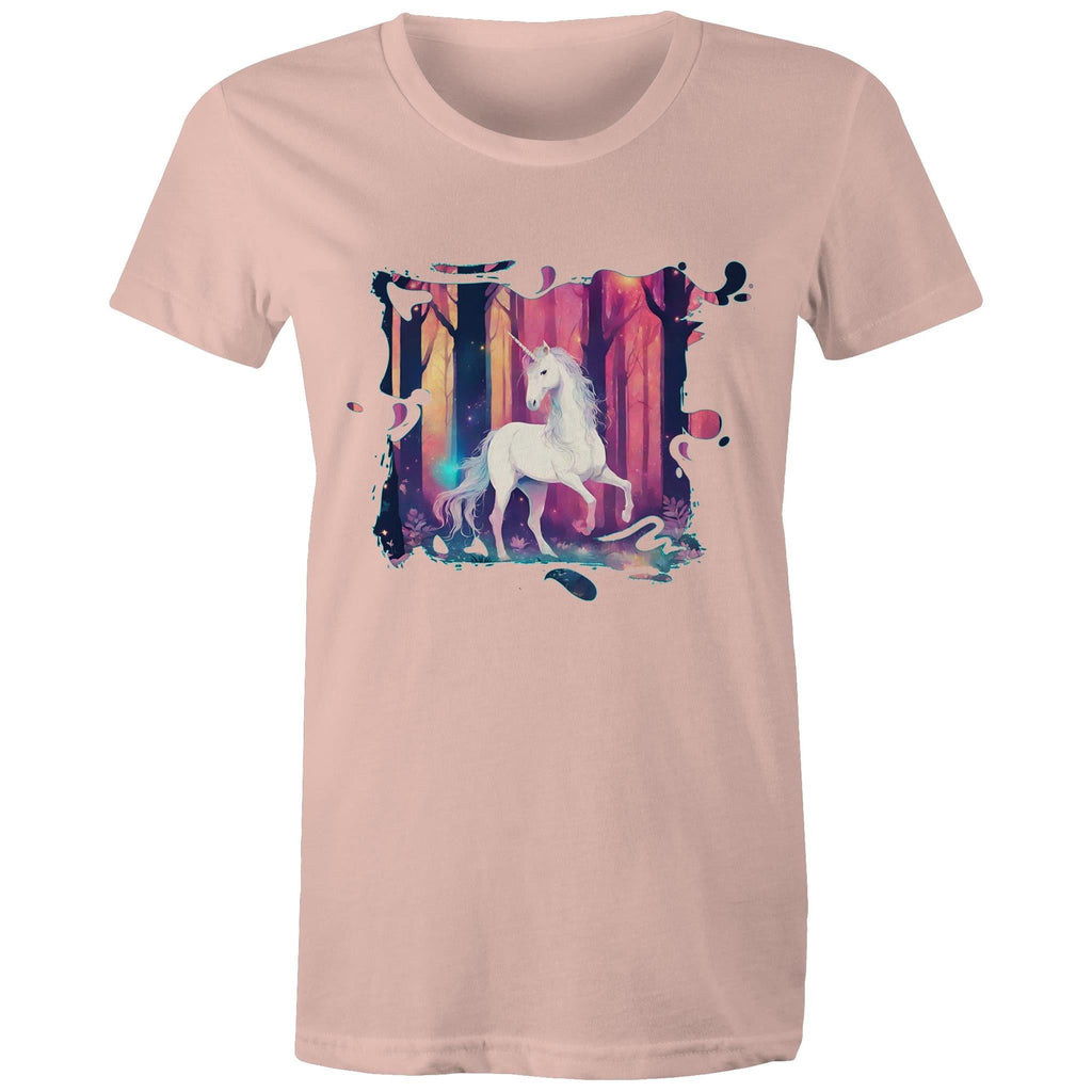 Unicorn AS Colour - Women's Maple Tee Ogo Merch