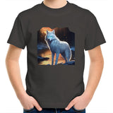 White Wolf AS Colour Kids Youth T-Shirt Ogo Merch