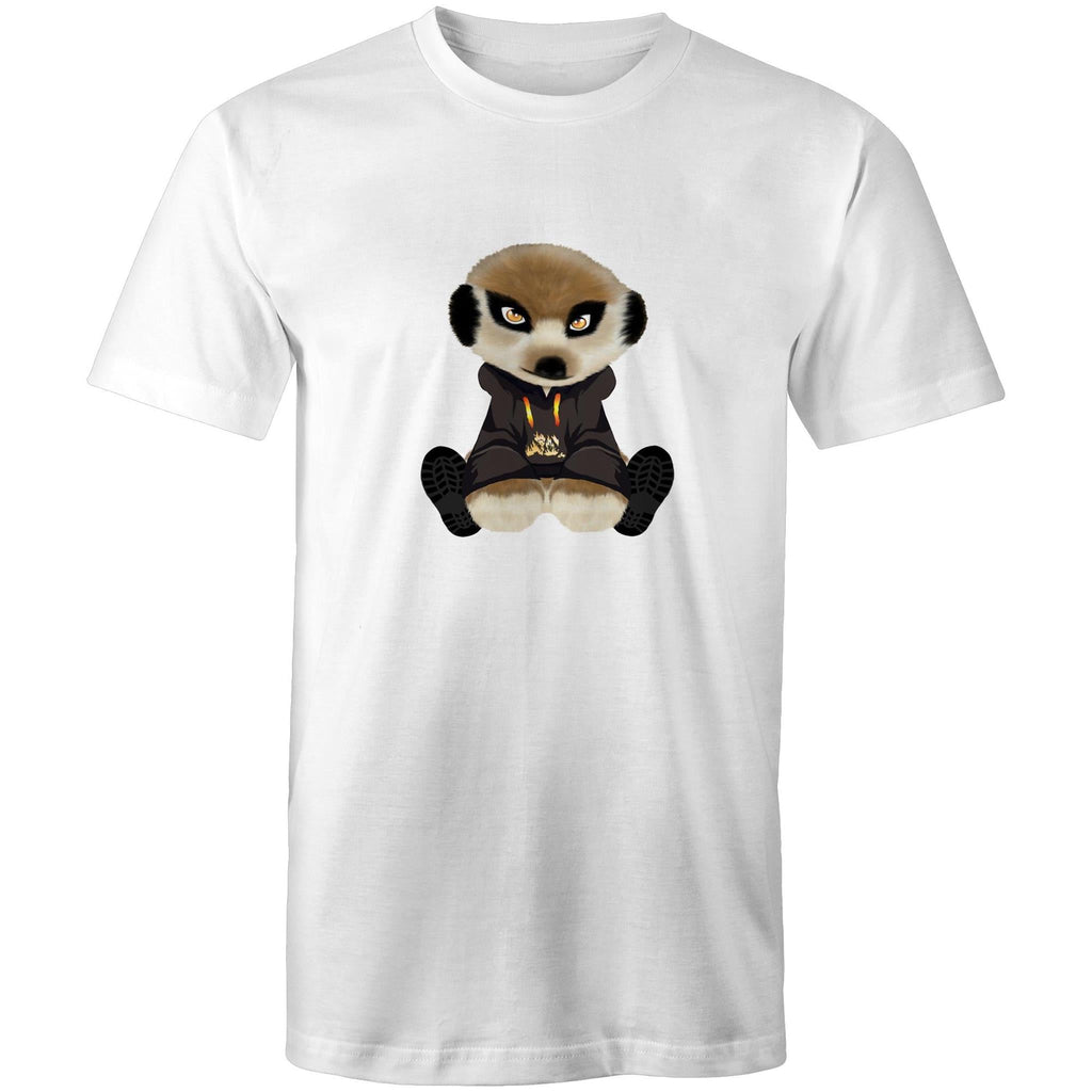Meerkat in Hoodie AS Colour Staple - Mens T-Shirt Ogo Merch