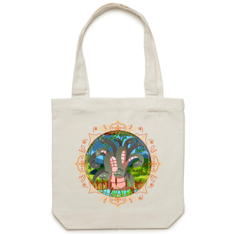 Swamp Hydra AS Colour Carrie Canvas Tote Bag Ogo Merch