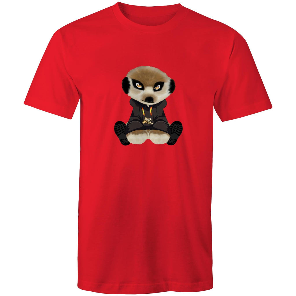 Meerkat in Hoodie AS Colour Staple - Mens T-Shirt Ogo Merch