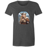 Viking Girl AS Colour - Women's Maple Tee Ogo Merch