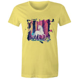 Unicorn AS Colour - Women's Maple Tee Ogo Merch