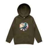 Beautiful Dragon AS Colour Youth Supply Hood Ogo Merch