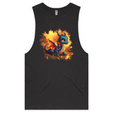 Baby Dragon AS Colour Barnard - Mens Tank Top Tee Ogo Merch