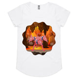 Lava Cerberus AS Colour Mali Womens Scoop Neck TShirt Ogo Merch