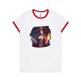 Witch AS Colour Women's Ringer Tee Ogo Merch