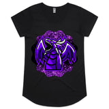 Shining Purple Dragon AS Colour Mali Womens Scoop Neck TShirt