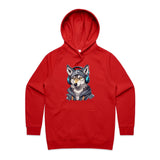 Gaming Wolf AS Colour Women's Supply Hood Ogo Merch