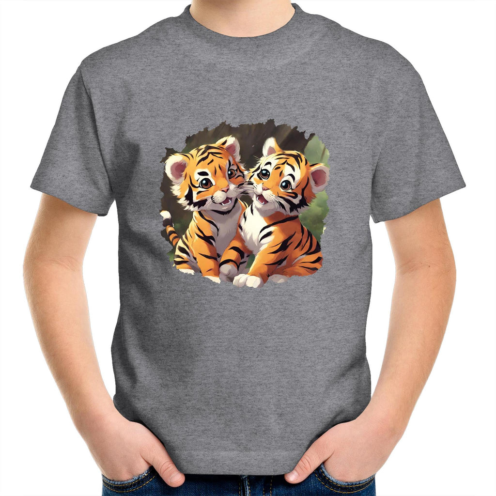 Baby Tigers AS Colour Kids Youth T-Shirt Ogo Merch