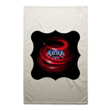 Cerberus Swirl AS Colour Tea Towel Ogo Merch