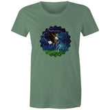 Lightning Eagle AS Colour - Women's Maple Tee Ogo Merch