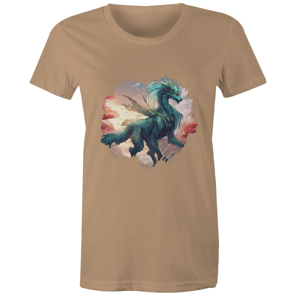 Beautiful Dragon AS Colour Women's Maple Tee Ogo Merch