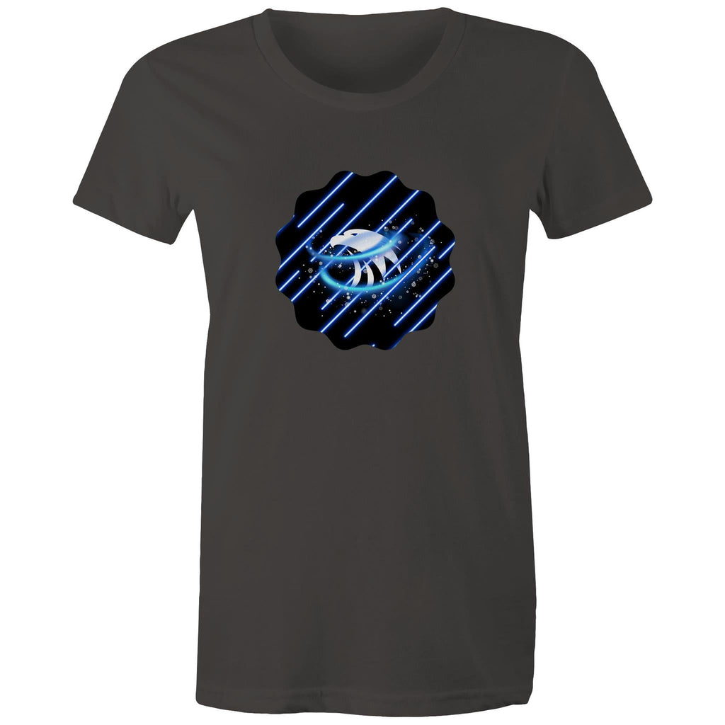 Blue Swirl Eagle AS Colour - Women's Maple Tee Ogo Merch