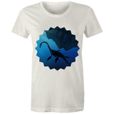 Plesiosaur AS Colour Women's Maple Tee Ogo Merch
