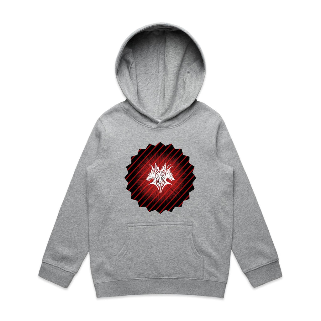 Glowing Cerberus AS Colour Youth Supply Hood Ogo Merch