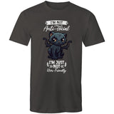 Antisocial Cat Monster AS Colour Staple - Mens T-Shirt Ogo Merch