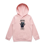 Antisocial Cat Monster AS Colour - Youth Supply Hood Ogo Merch