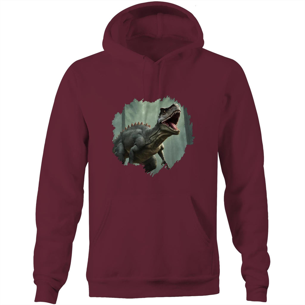 T Rex AS Colour Stencil Pocket Hoodie Sweatshirt Ogo Merch
