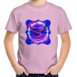 Eagle in Swirl AS Colour Kids Youth T-Shirt Ogo Merch