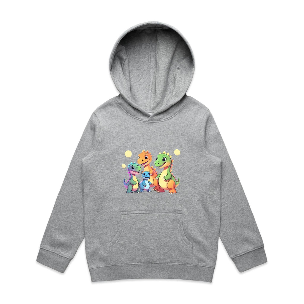 Baby Dinosaurs AS Colour - Youth Supply Hood Ogo Merch
