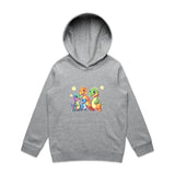 Baby Dinosaurs AS Colour - Youth Supply Hood Ogo Merch