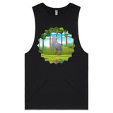 Hippogriff AS Colour Barnard Mens Tank Top Tee Ogo Merch