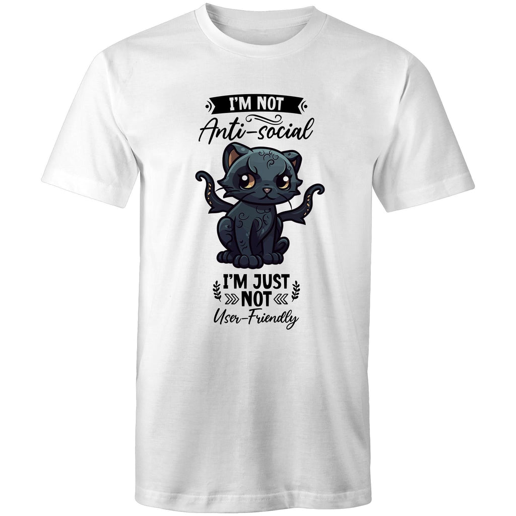 Antisocial Cat Monster AS Colour Staple - Mens T-Shirt Ogo Merch