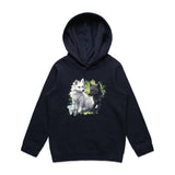 Two Wolves AS Colour Youth Supply Hood Ogo Merch