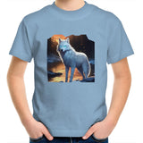 White Wolf AS Colour Kids Youth T-Shirt Ogo Merch