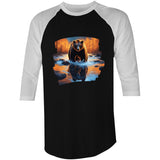 Water Bear AS Colour Raglan - 3/4 Sleeve T-Shirt Ogo Merch