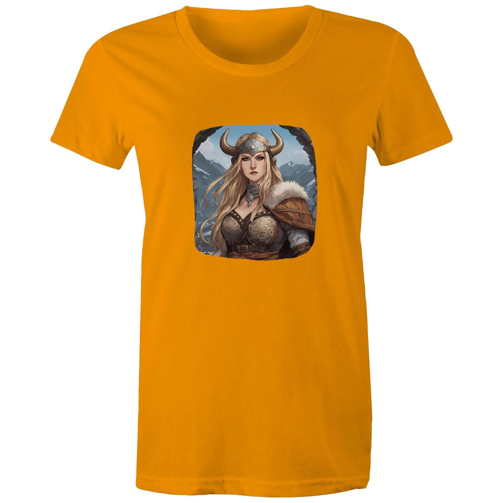 Viking Girl AS Colour - Women's Maple Tee Ogo Merch