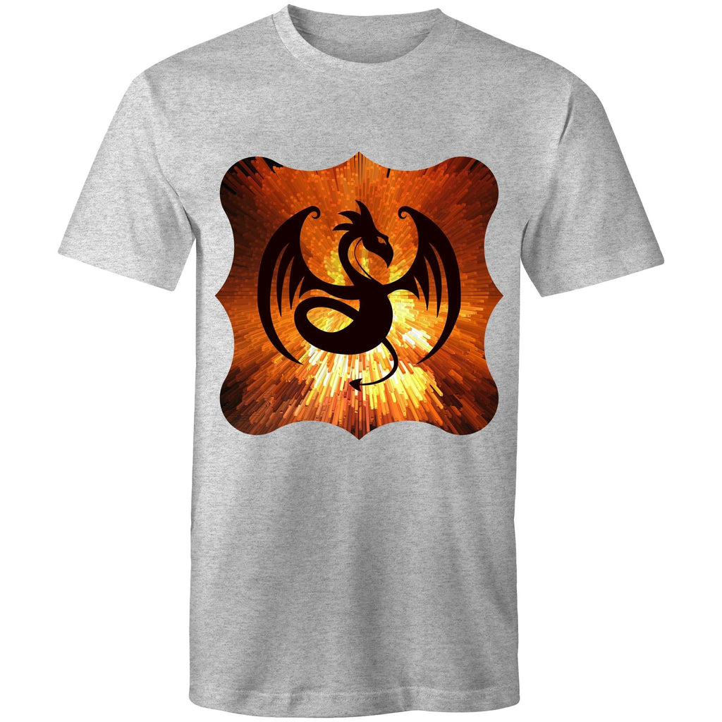Volcanic Dragon AS Colour Staple Mens TShirt Ogo Merch