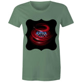 Cerberus Swirl AS Colour Women's Maple Tee Ogo Merch