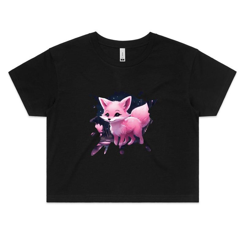 Fox AS Colour - Women's Crop Tee Ogo Merch