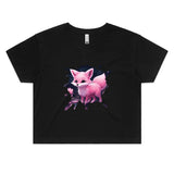 Fox AS Colour - Women's Crop Tee Ogo Merch