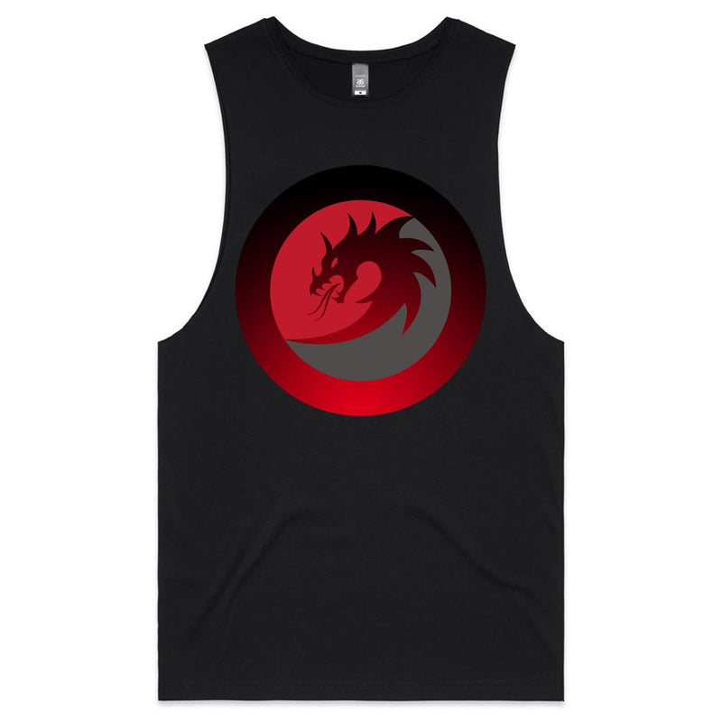 Dragon Shadow AS Colour Barnard Mens Tank Top Tee Ogo Merch