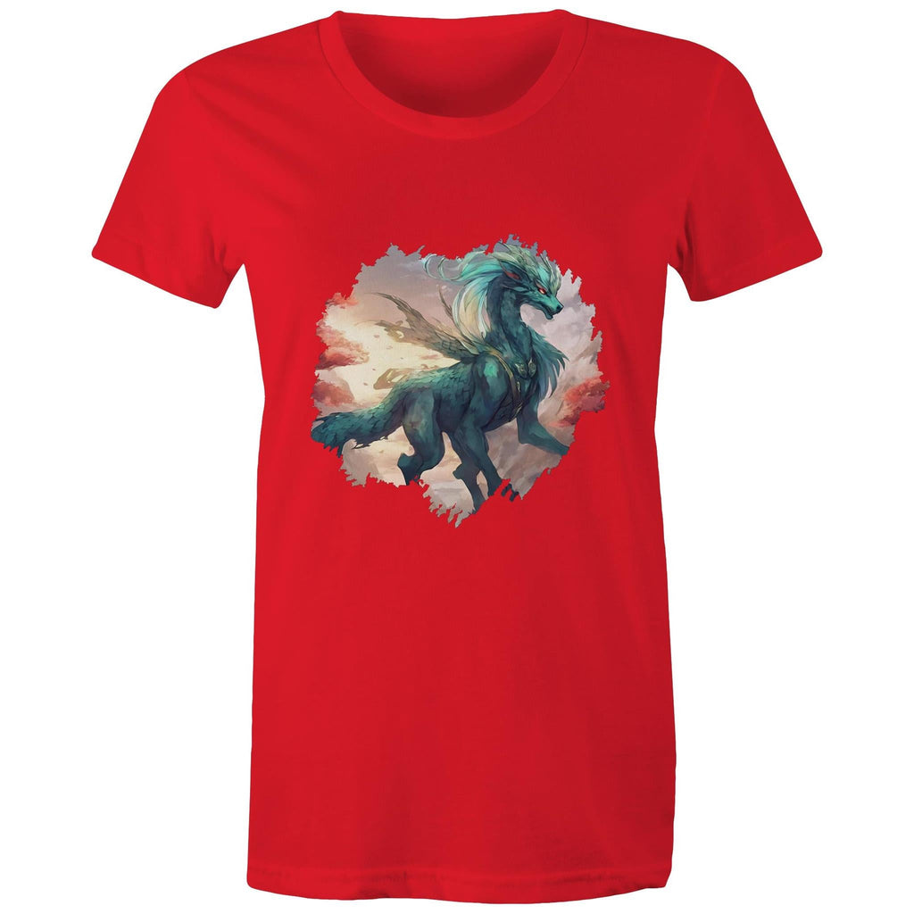 Beautiful Dragon AS Colour Women's Maple Tee Ogo Merch