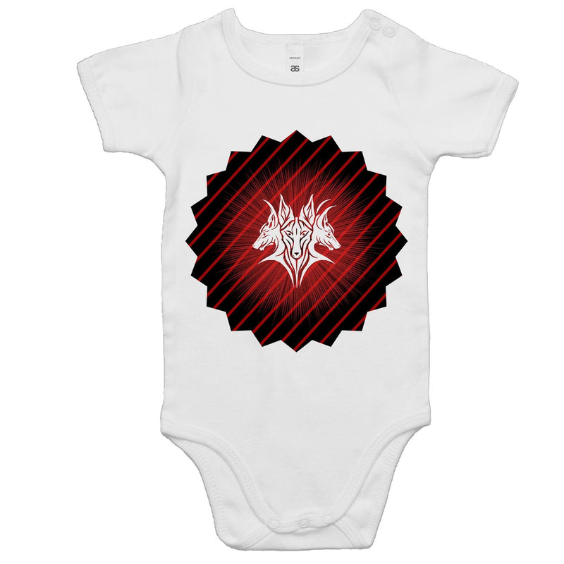 Glowing Cerberus AS Colour Mini Me Baby Onesie Romper Ogo Merch
