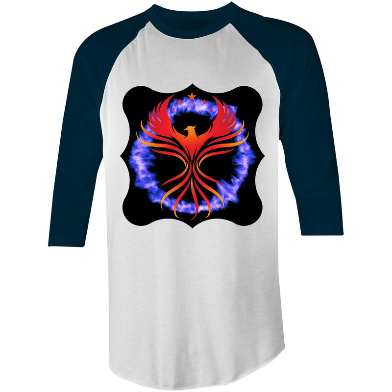 Fire Ring Phoenix 3/4 Sleeve TShirt Ogo Merch
