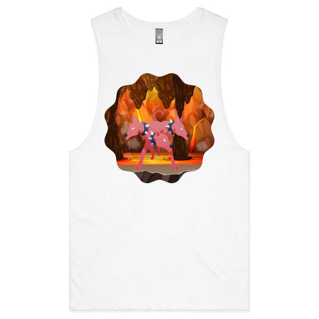 Lava Cerberus AS Colour Barnard Mens Tank Top Tee Ogo Merch