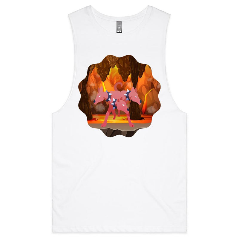 Lava Cerberus AS Colour Barnard Mens Tank Top Tee Ogo Merch