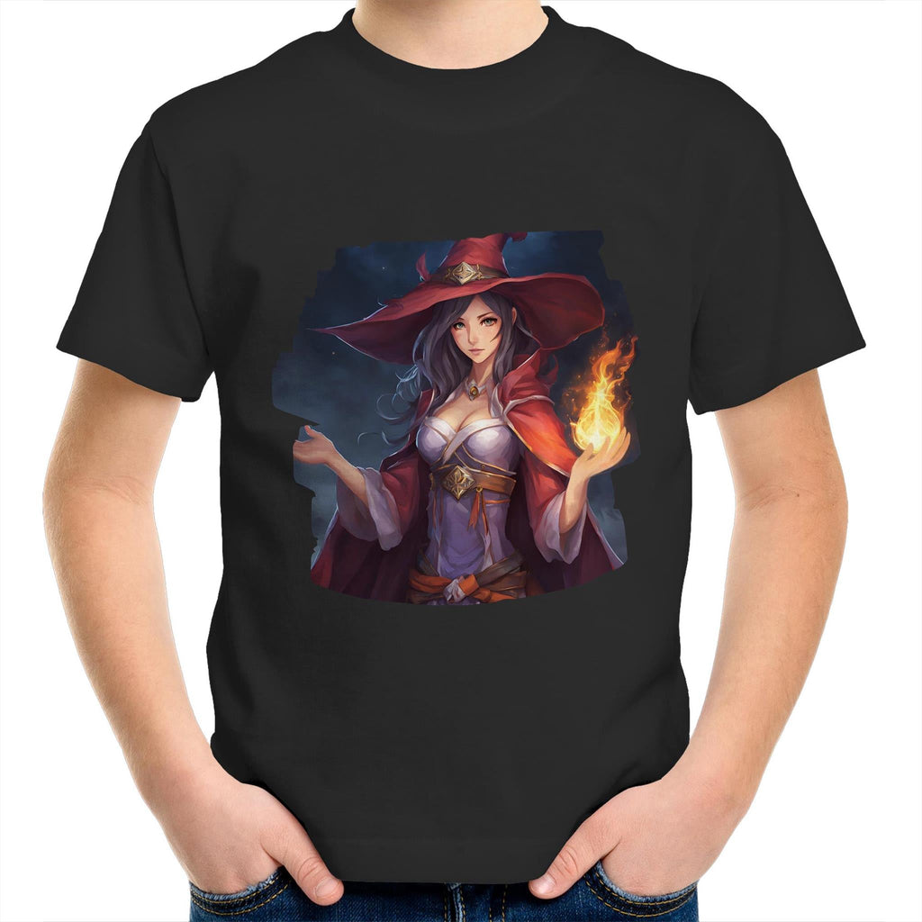 Witch AS Colour Kids Youth T-Shirt Ogo Merch